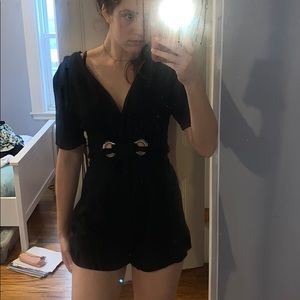 BRAND NEW black romper